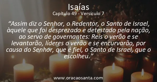 Isaías 49:7