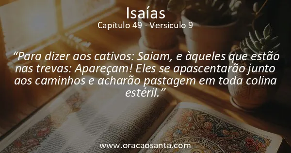 Isaías 49:9