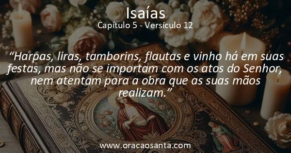 Isaías 5:12