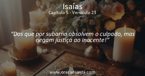 Isaías 5:23