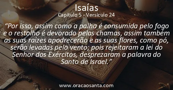 Isaías 5:24