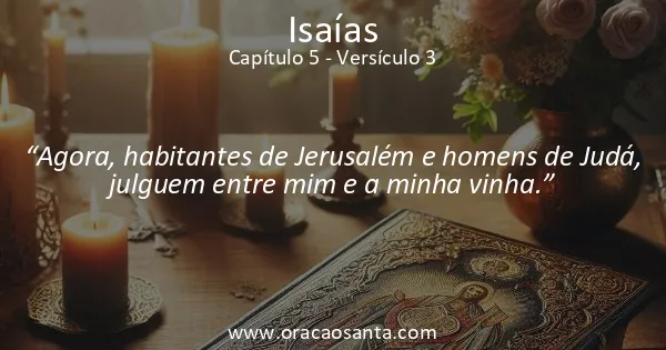 Isaías 5:3