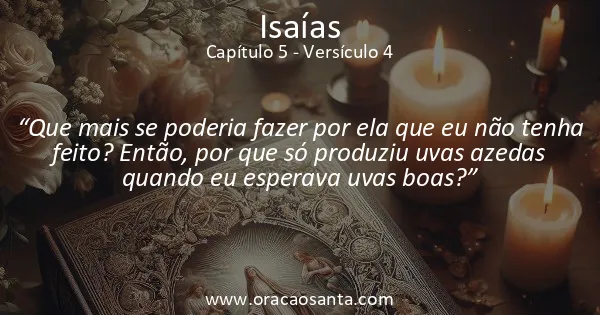 Isaías 5:4