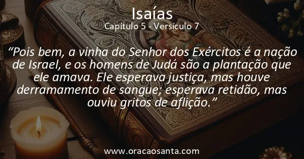 Isaías 5:7