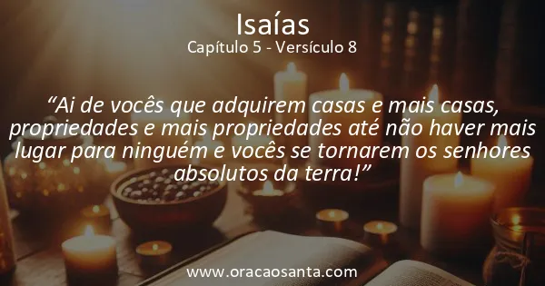 Isaías 5:8