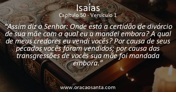 Isaías 50:1