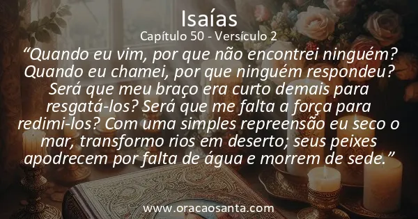 Isaías 50:2