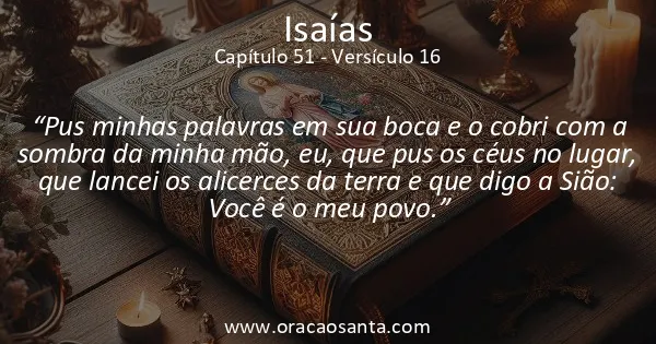 Isaías 51:16
