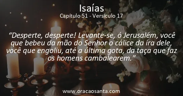 Isaías 51:17