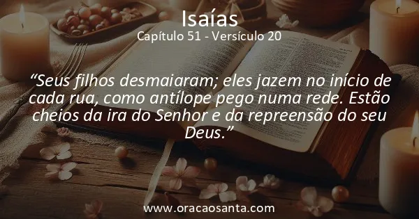 Isaías 51:20