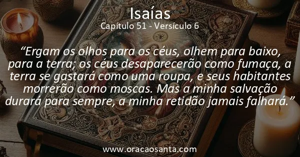 Isaías 51:6