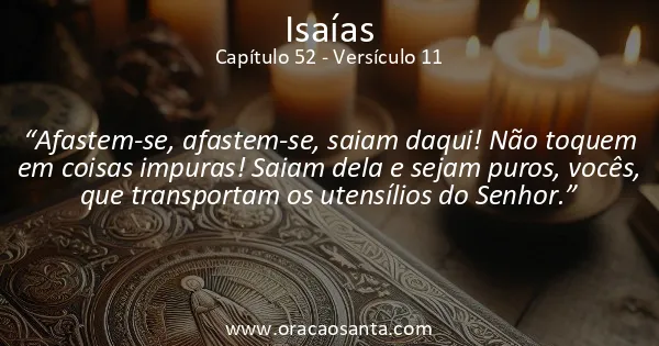 Isaías 52:11