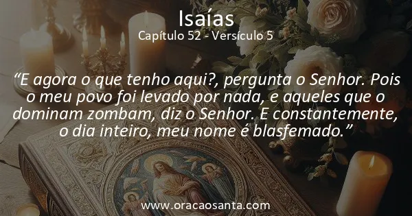 Isaías 52:5