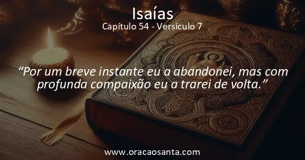 Isaías 54:7