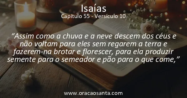 Isaías 55:10