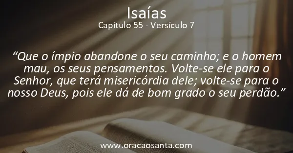 Isaías 55:7