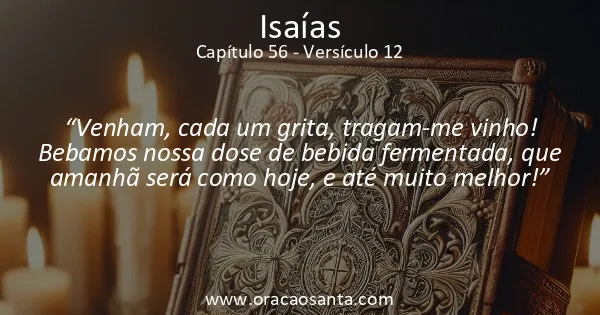 Isaías 56:12