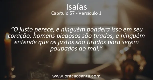 Isaías 57:1