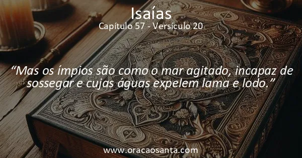 Isaías 57:20