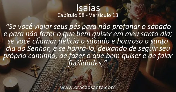 Isaías 58:13