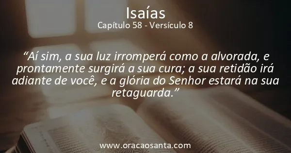 Isaías 58:8