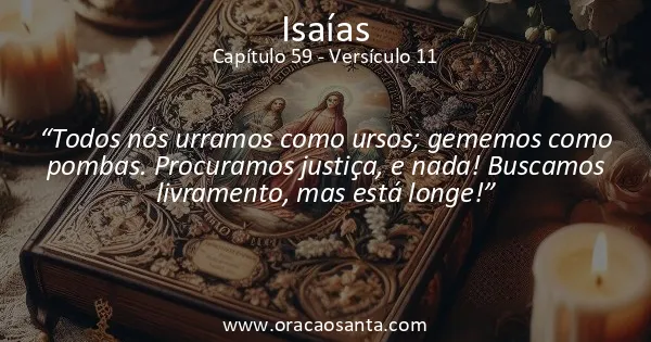 Isaías 59:11
