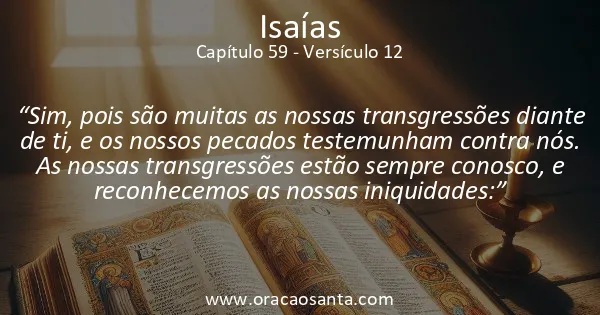 Isaías 59:12