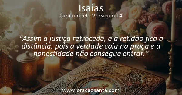 Isaías 59:14