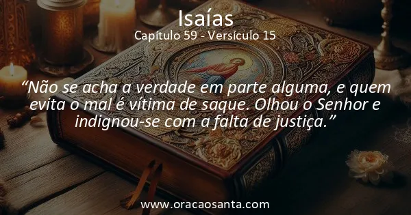 Isaías 59:15