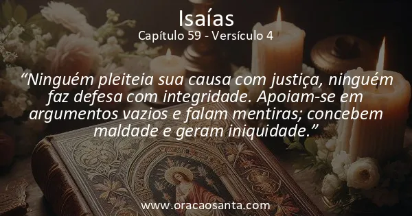 Isaías 59:4