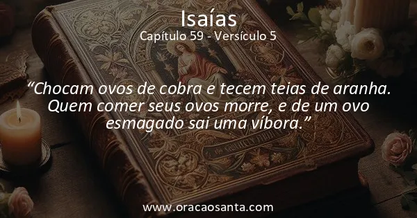 Isaías 59:5