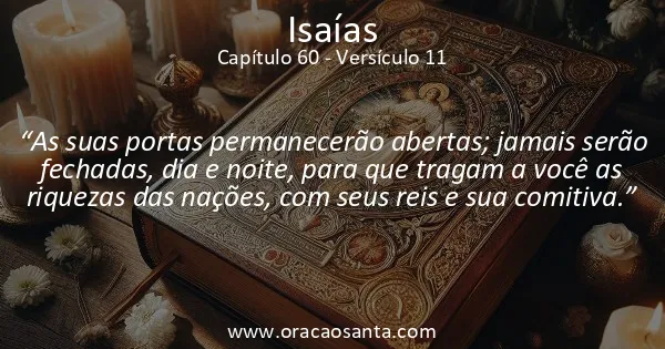 Isaías 60:11