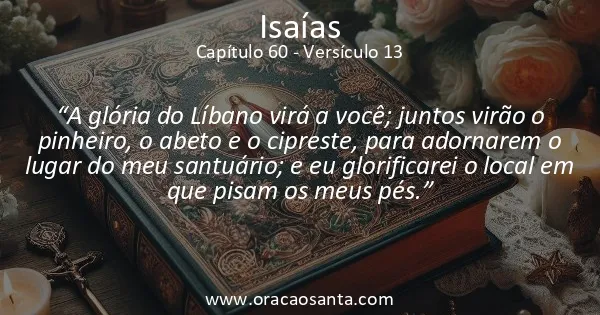 Isaías 60:13