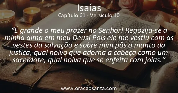 Isaías 61:10