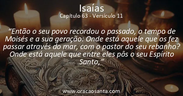 Isaías 63:11