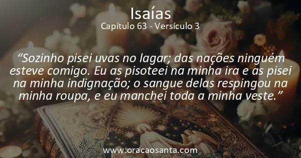 Isaías 63:3