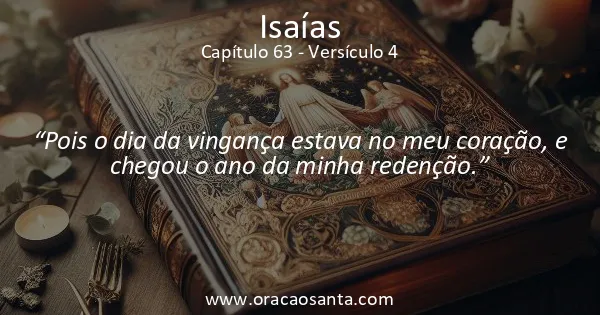 Isaías 63:4