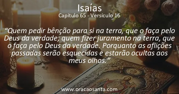 Isaías 65:16