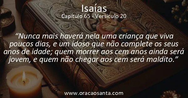 Isaías 65:20