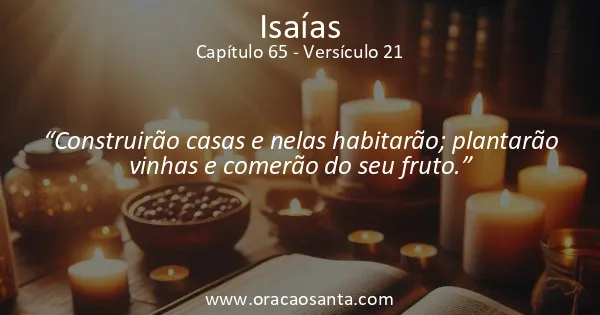 Isaías 65:21