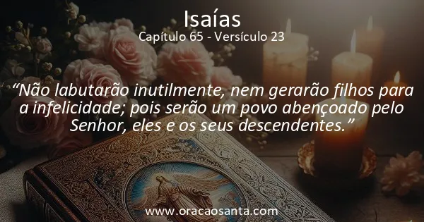 Isaías 65:23