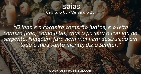 Isaías 65:25