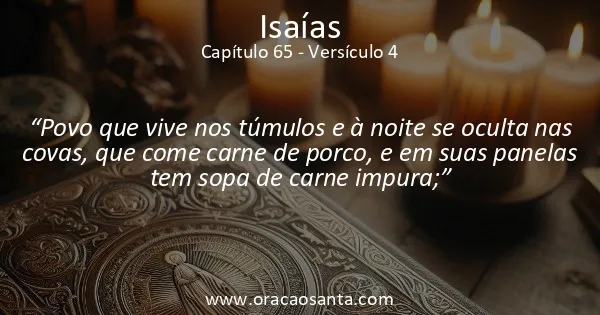Isaías 65:4