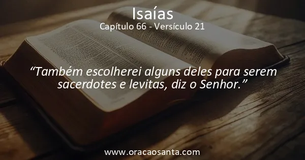 Isaías 66:21