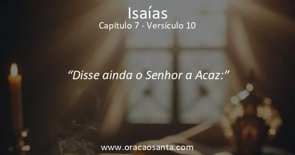 Isaías 7:10