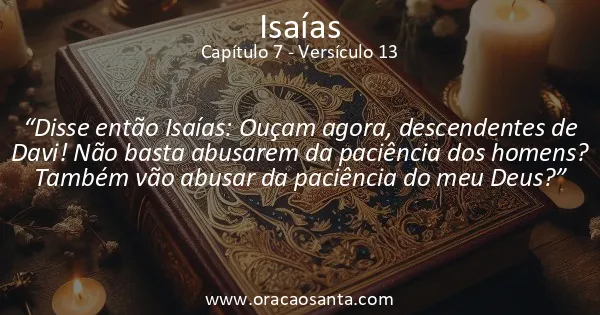 Isaías 7:13