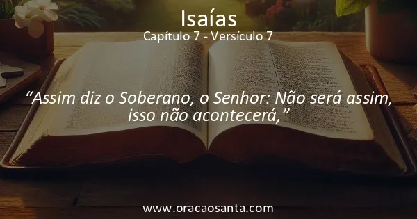 Isaías 7:7