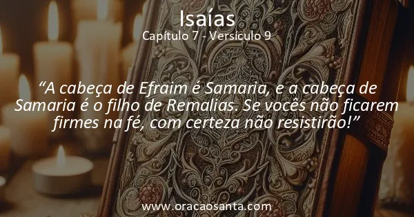 Isaías 7:9