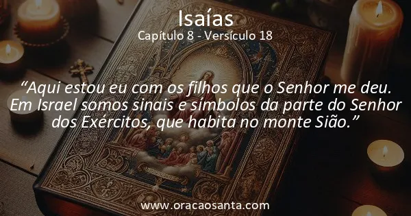 Isaías 8:18