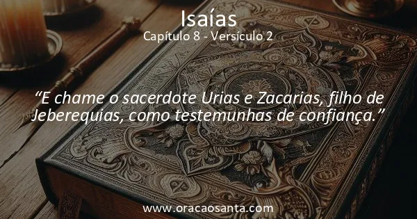 Isaías 8:2